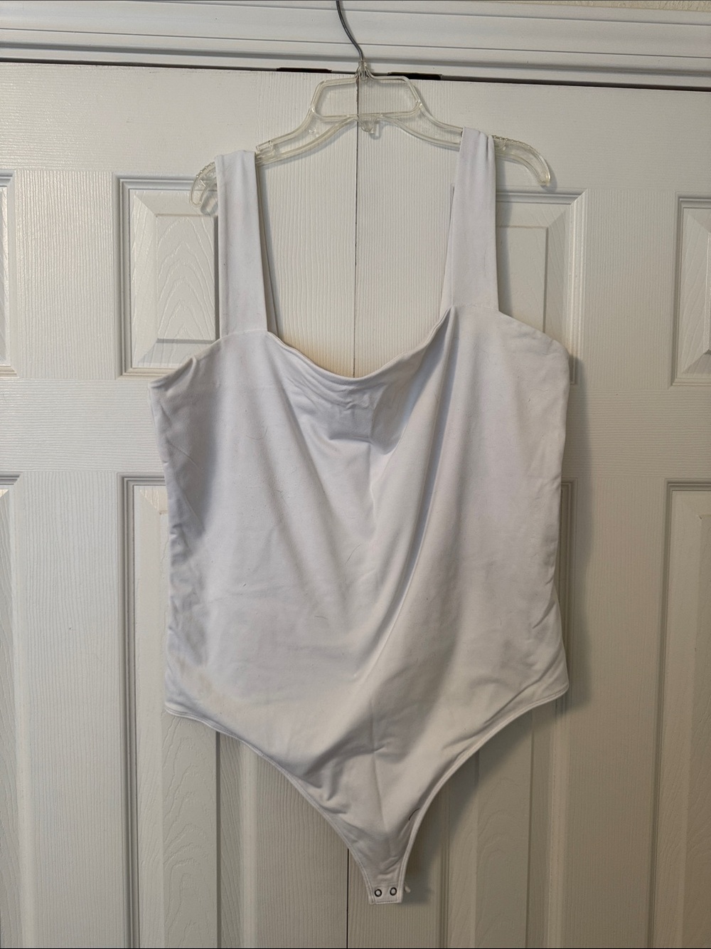 Abercrombie White One-Piece Bodysuit